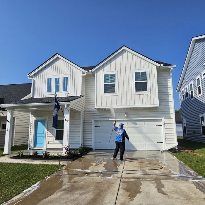 House Washing results in Summerville SC