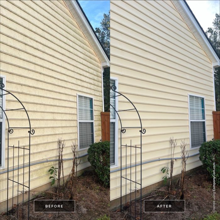 Pressure Washing results in Hanahan SC