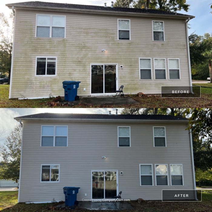 Pressure Washing project in Ladson SC